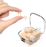 Load image into Gallery viewer, Mini Invisible Small Bluetooth Earbuds Sleeping for Small Ears Low Profile Tiny Hidden Discreet Smallest Earbuds for Work Sleep Ear Buds Invisible Headphones Buds Skin Tone