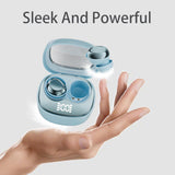 Load image into Gallery viewer, Sleep Ear Buds, New True Wireless Earbuds, Ultra-Mini Bluetooth 5.4 Earbuds for Side Sleepers, 53H Play Hi-Fi Stereo 3D Bass Noise Cancelling Bluetooth headphones, Sleep Mode, IP7 Waterproof Earphones