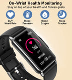 Load image into Gallery viewer, Smart Watch Health Fitness Tracker with 24/7 Heart Rate, Blood Oxygen Blood Pressure Sleep Monitor, 115 Sports Modes, Step Calorie Counter Pedometer IP68 Waterproof for Android and iPhone Women Men