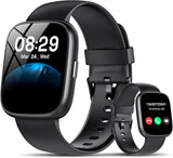 Load image into Gallery viewer, Smart Watch with Alexa Built-in, 1.83" HD Touchscreen Fitness Tracker with Bluetooth Calling, Fitness Watch with Heart Rate/Sleep Monitor, 120+ Sports Modes, IP68 Waterproof Smartwatch for Android iOS