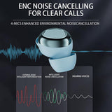 Load image into Gallery viewer, Sleep Ear Buds, New True Wireless Earbuds, Ultra-Mini Bluetooth 5.4 Earbuds for Side Sleepers, 53H Play Hi-Fi Stereo 3D Bass Noise Cancelling Bluetooth headphones, Sleep Mode, IP7 Waterproof Earphones