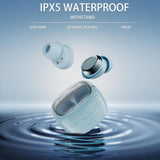 Load image into Gallery viewer, Sleep Ear Buds, New True Wireless Earbuds, Ultra-Mini Bluetooth 5.4 Earbuds for Side Sleepers, 53H Play Hi-Fi Stereo 3D Bass Noise Cancelling Bluetooth headphones, Sleep Mode, IP7 Waterproof Earphones