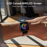 Load image into Gallery viewer, Smart Watch for Men Women, 1.85" AMOLED Screen Smartwatch Compatible iPhone/Samsung/Android (Answer/Make Call), 100+ Sport Modes Fitness Tracker with Heart Rate/SpO2/Sleep Monitor 3ATM Waterproof